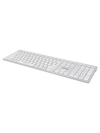 KLAVYE-A4 TECH Fstyler FBX50C Gri Siyah Bluetooth+2.4G Nano Fn Şarjlı Multimedya Klavye